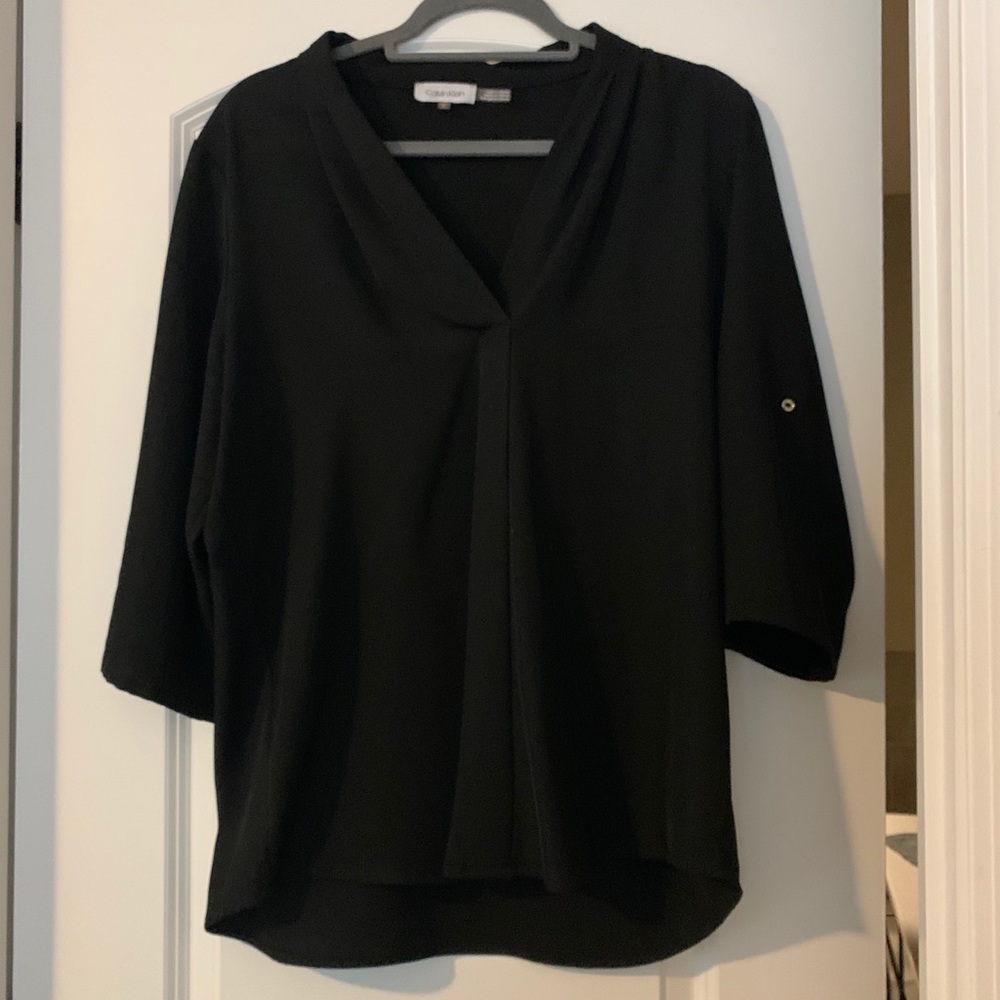 Calvin Klein black work top